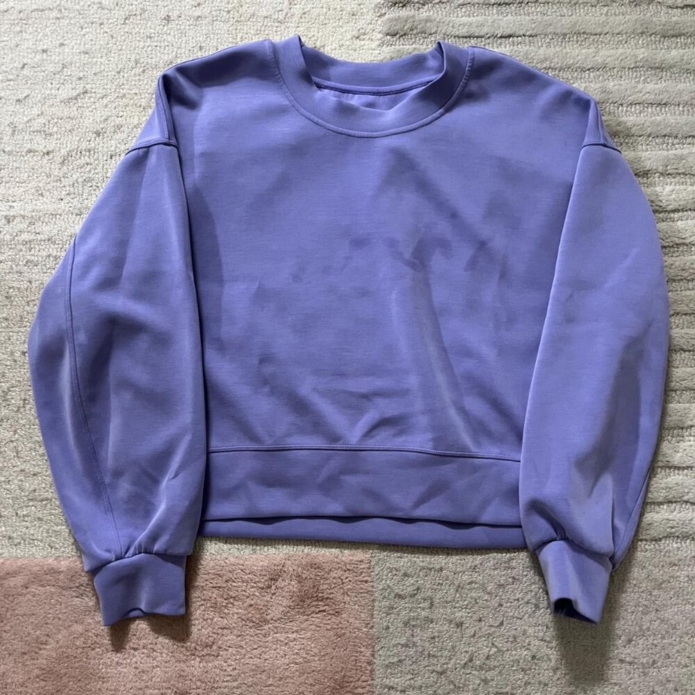 Cozy Velvet Lululemon Scuba sweater